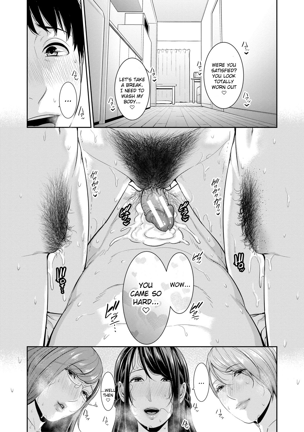 Hentai Manga Comic-My Three Horny Moms-Read-198